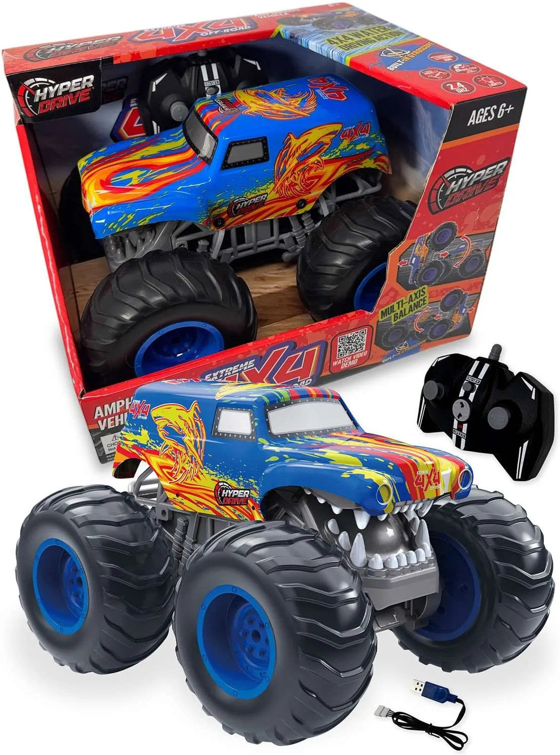 Hyper Drive Extreme 4×4 Amphibious Vehicle RC
