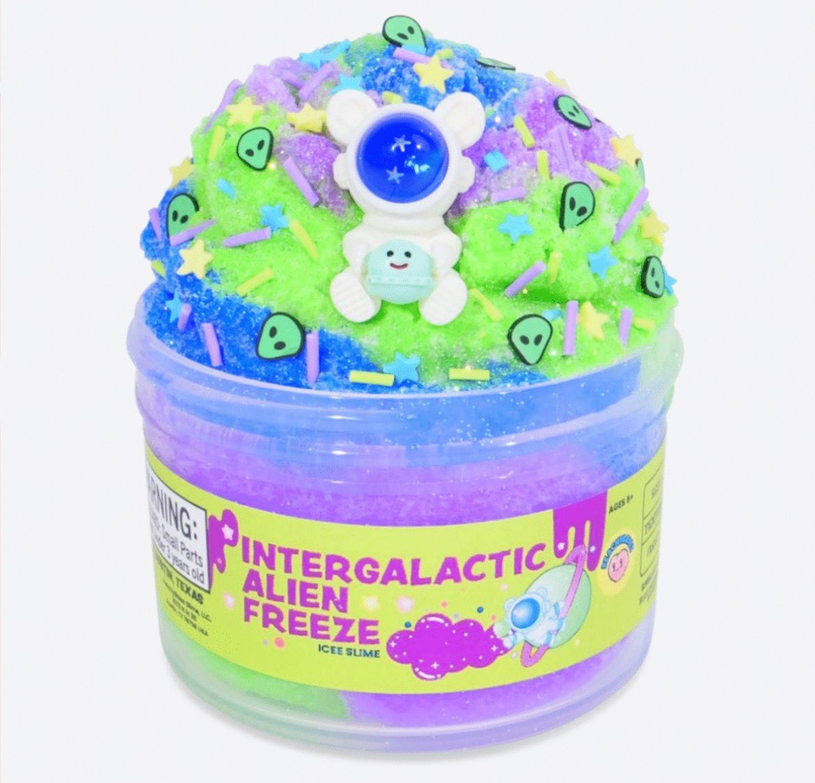 Intergalactic Alien Freeze Peachybbies Icee Slime