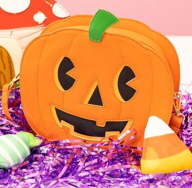 Jack O Lantern Pumpkin Handbag
