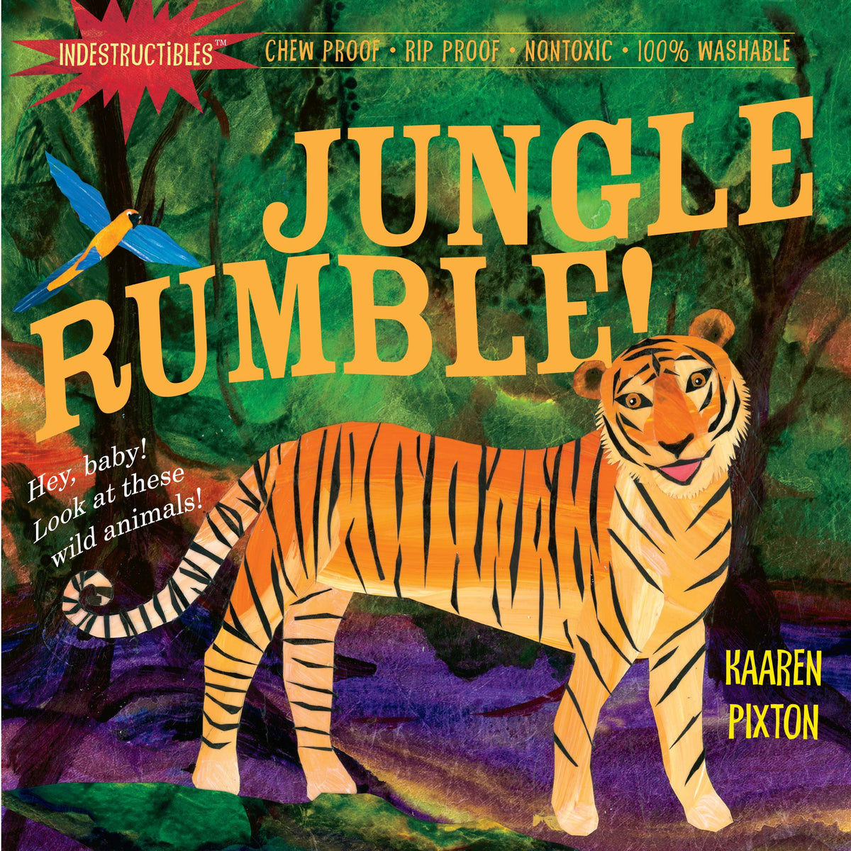 Jungle Rumble Indestructible Baby Book