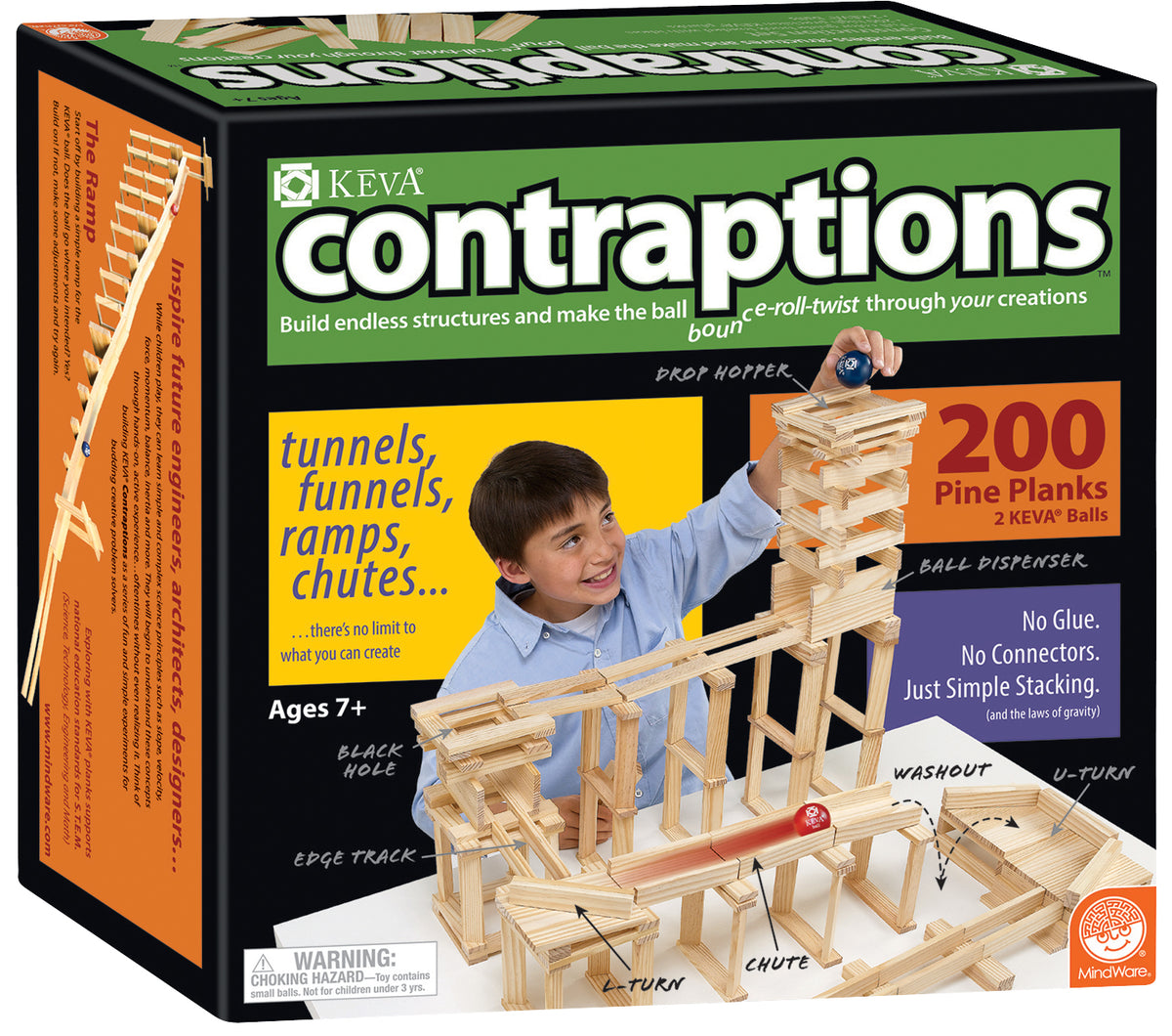 KEVA Contraptions 200 Plank set