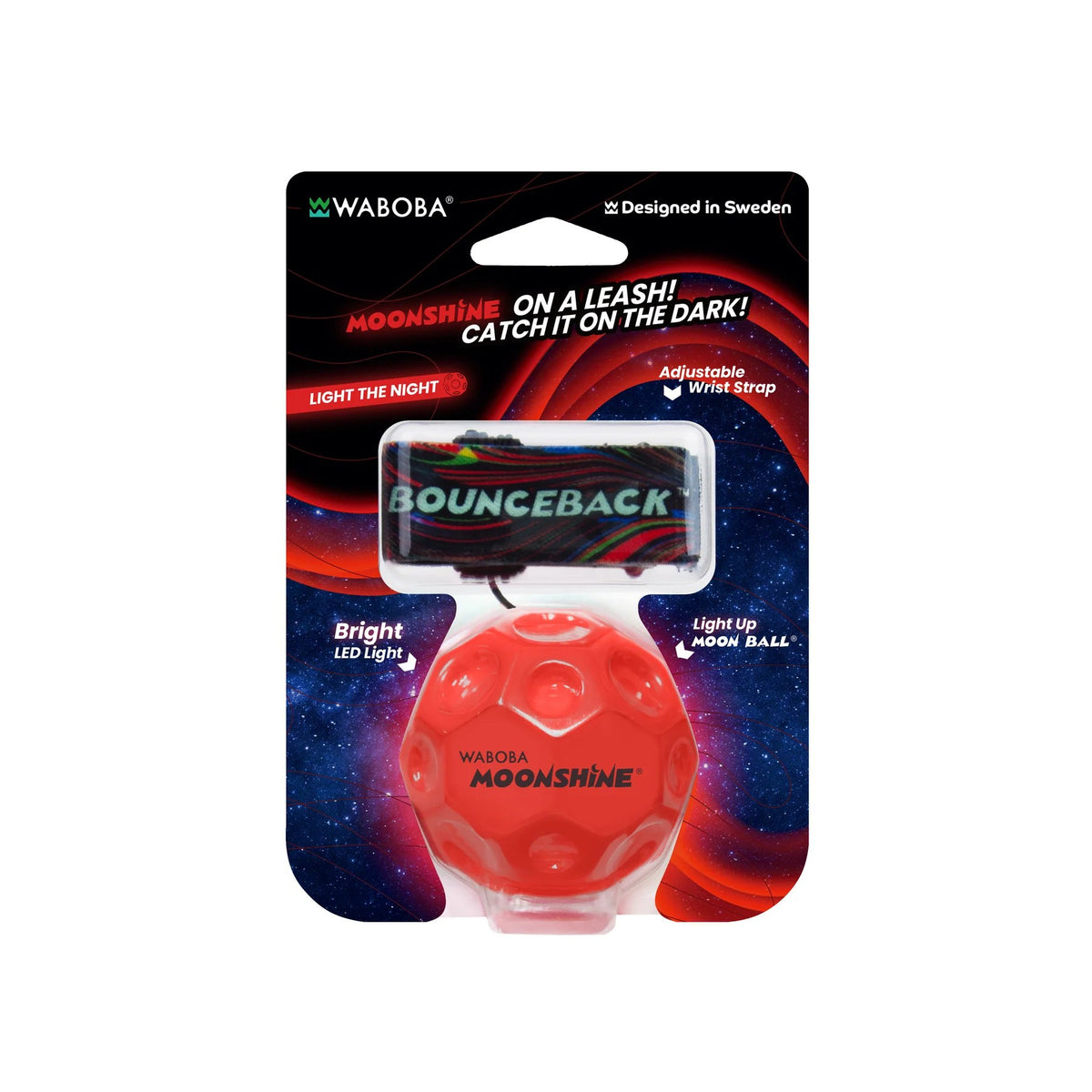 LED Bounceback Moonshine Ball