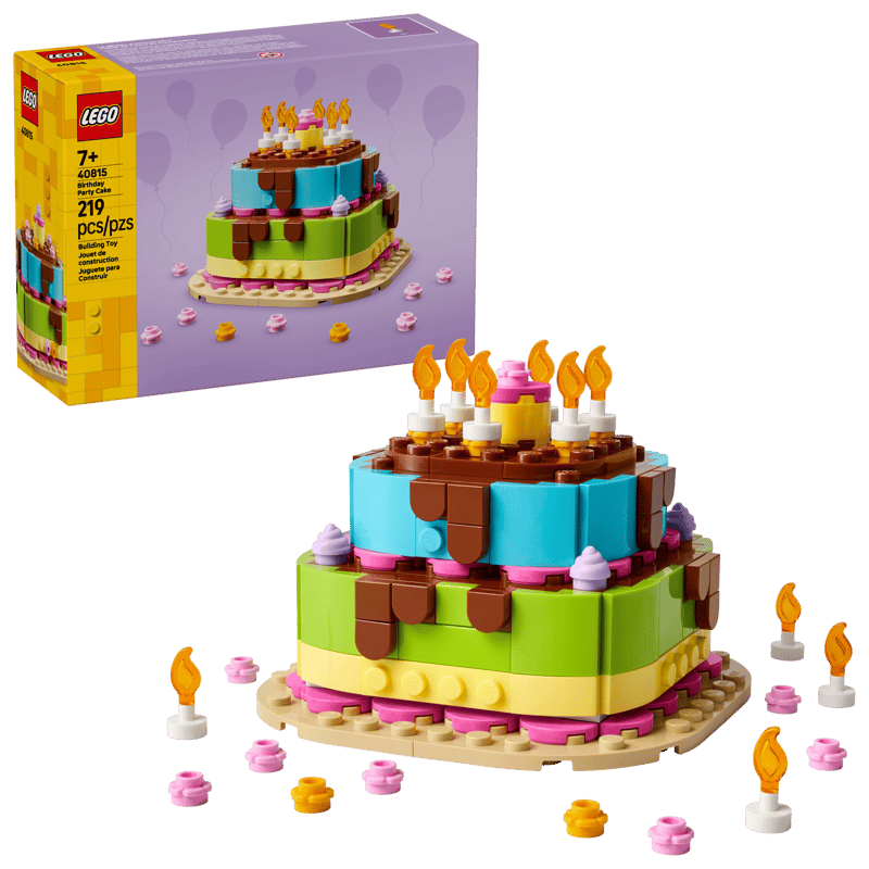 LEGO Birthday Party Cake
