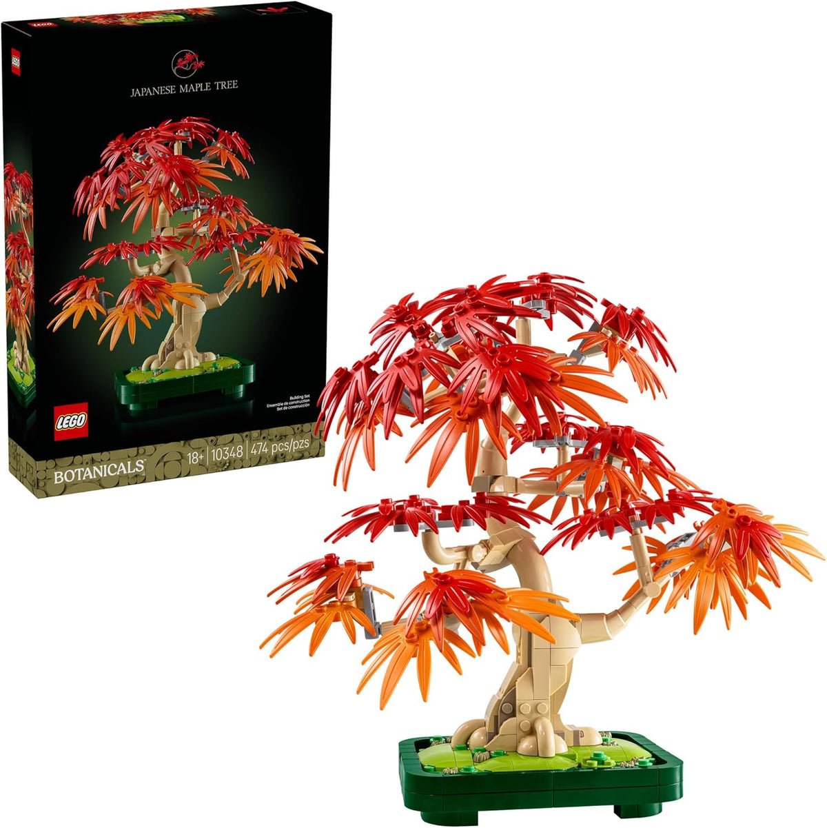 LEGO Botanicals Japanese Red Maple Bonsai Tree
