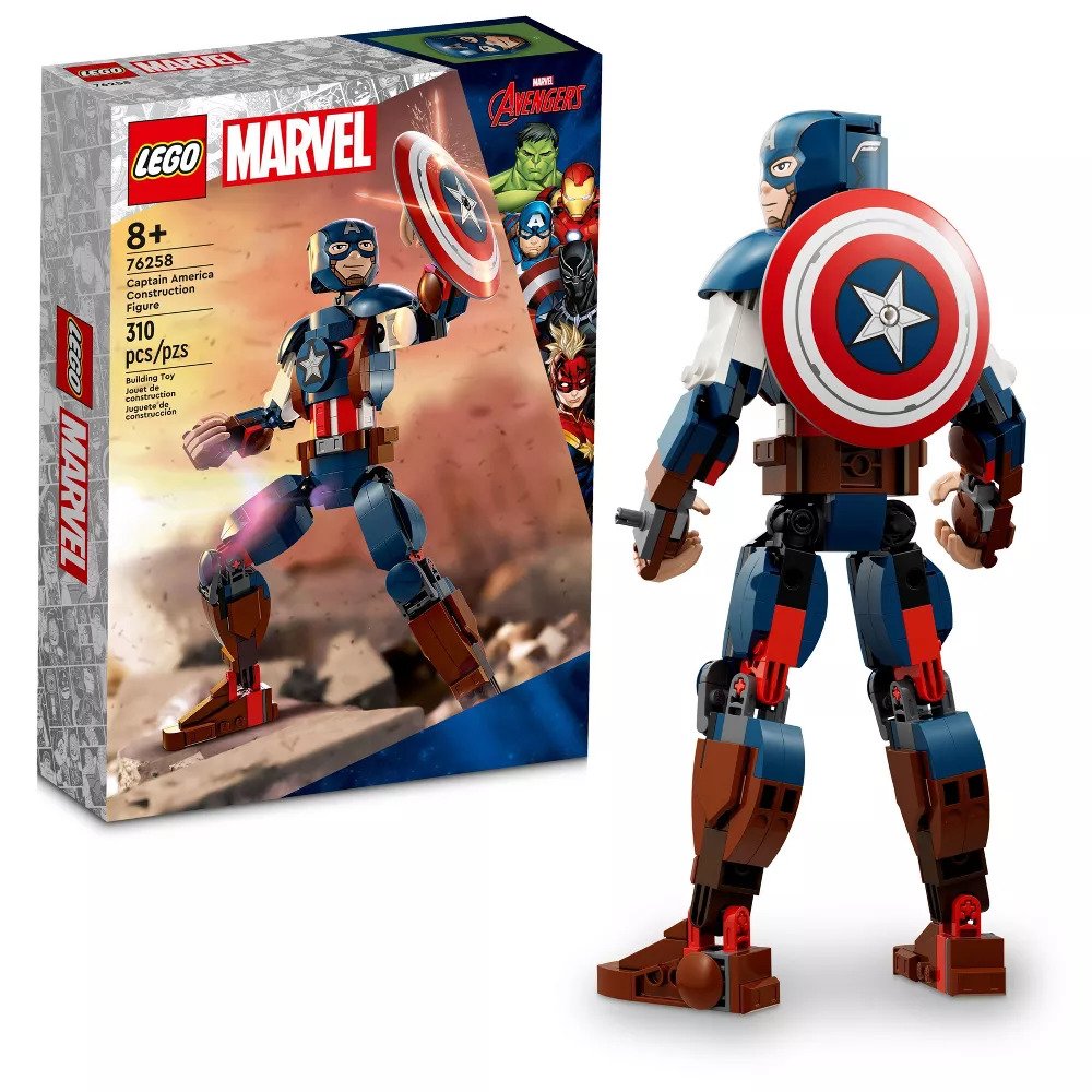 LEGO Captain America Construction Figure
