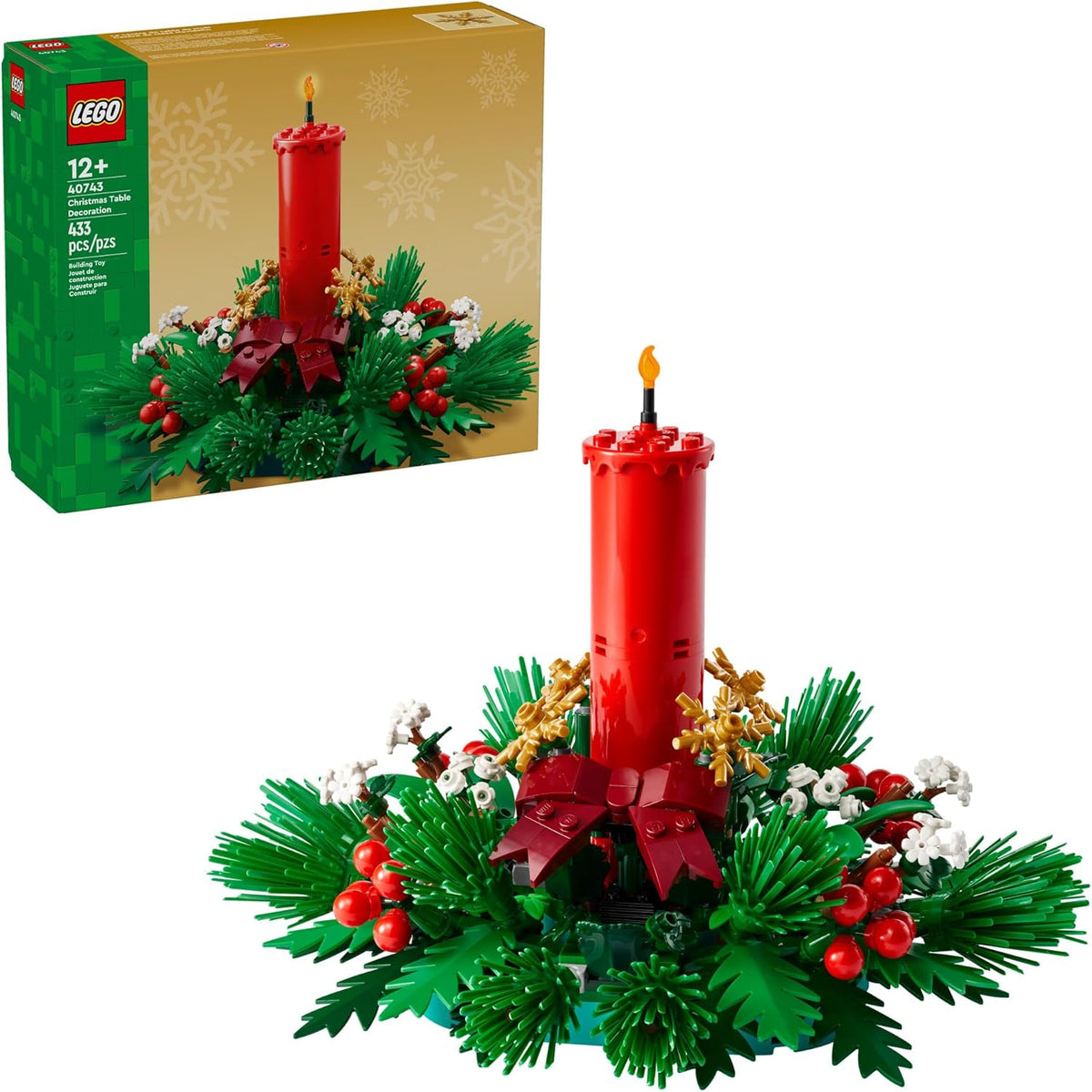 LEGO Christmas Table Decoration