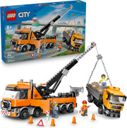 LEGO City Heavy-Duty Recovery Tow Truck with Crane