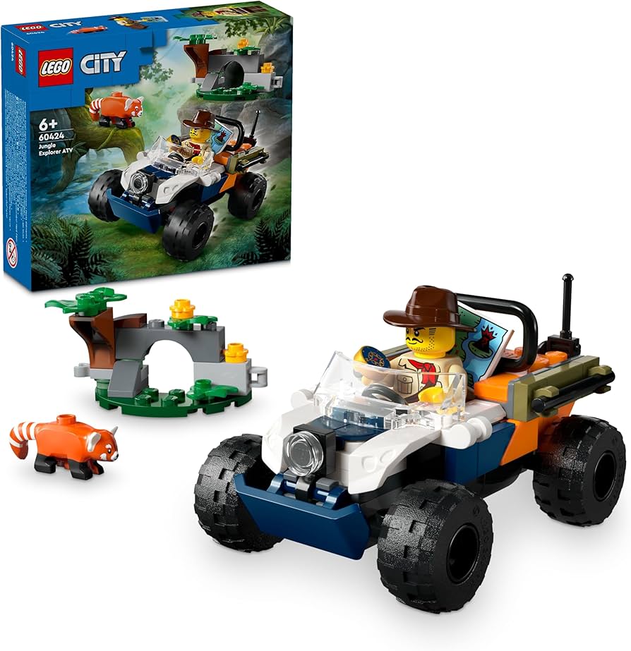 LEGO City Jungle Explorer ATV Red Panda Mission