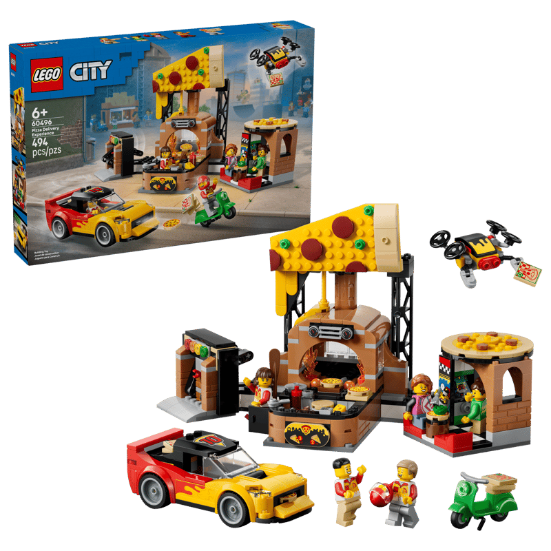 LEGO City Pizza Delivery Experience