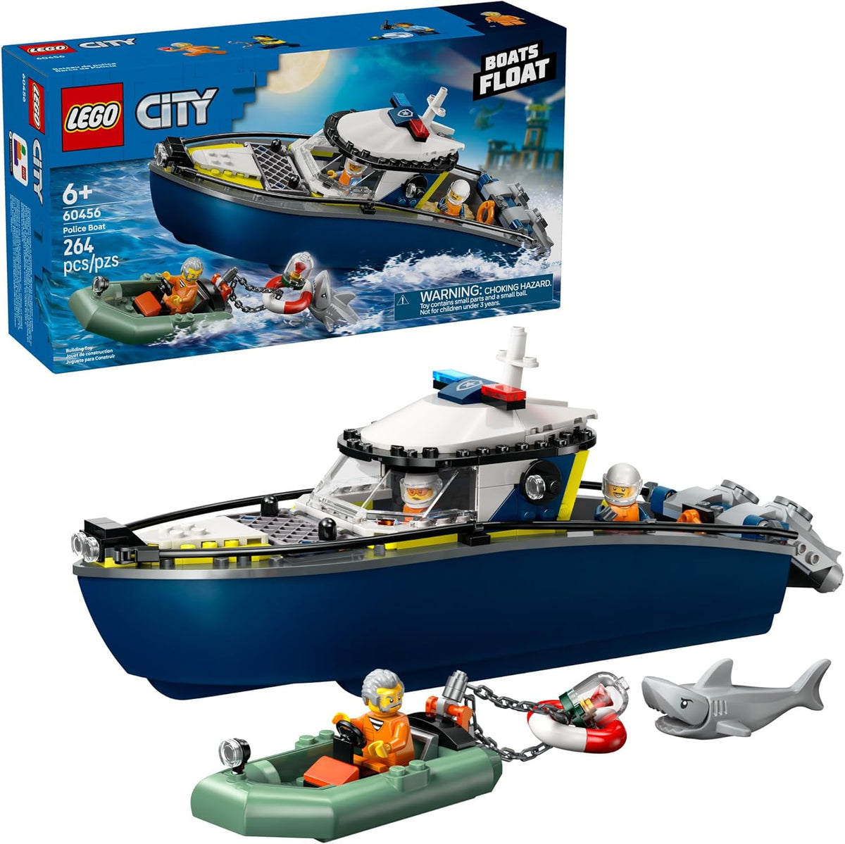 LEGO City Police Boat Chase