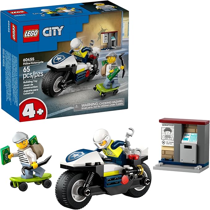LEGO City Police Motorcycle Chase