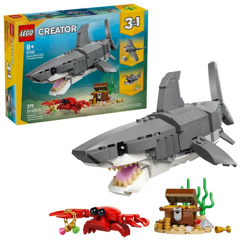 LEGO Creator Fierce Shark with a Treasure Chest
