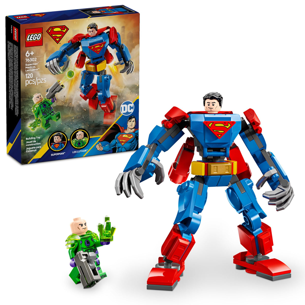 LEGO DC Superman Mech vs. Lex Luthor
