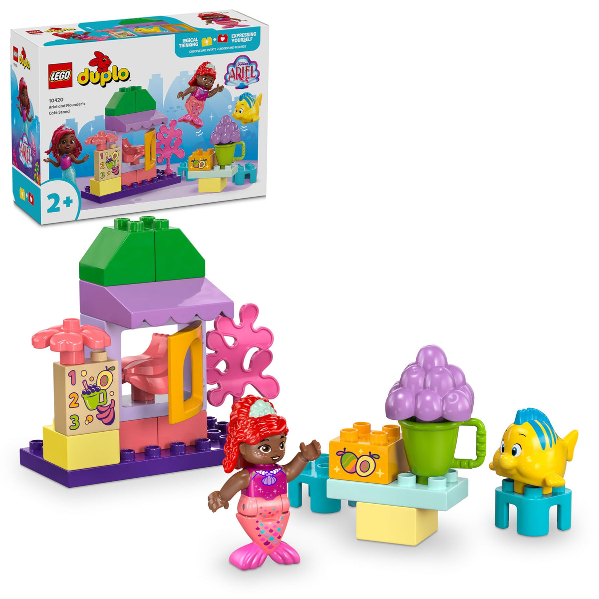 LEGO DUPLO Ariel and Flounder's Café Stand