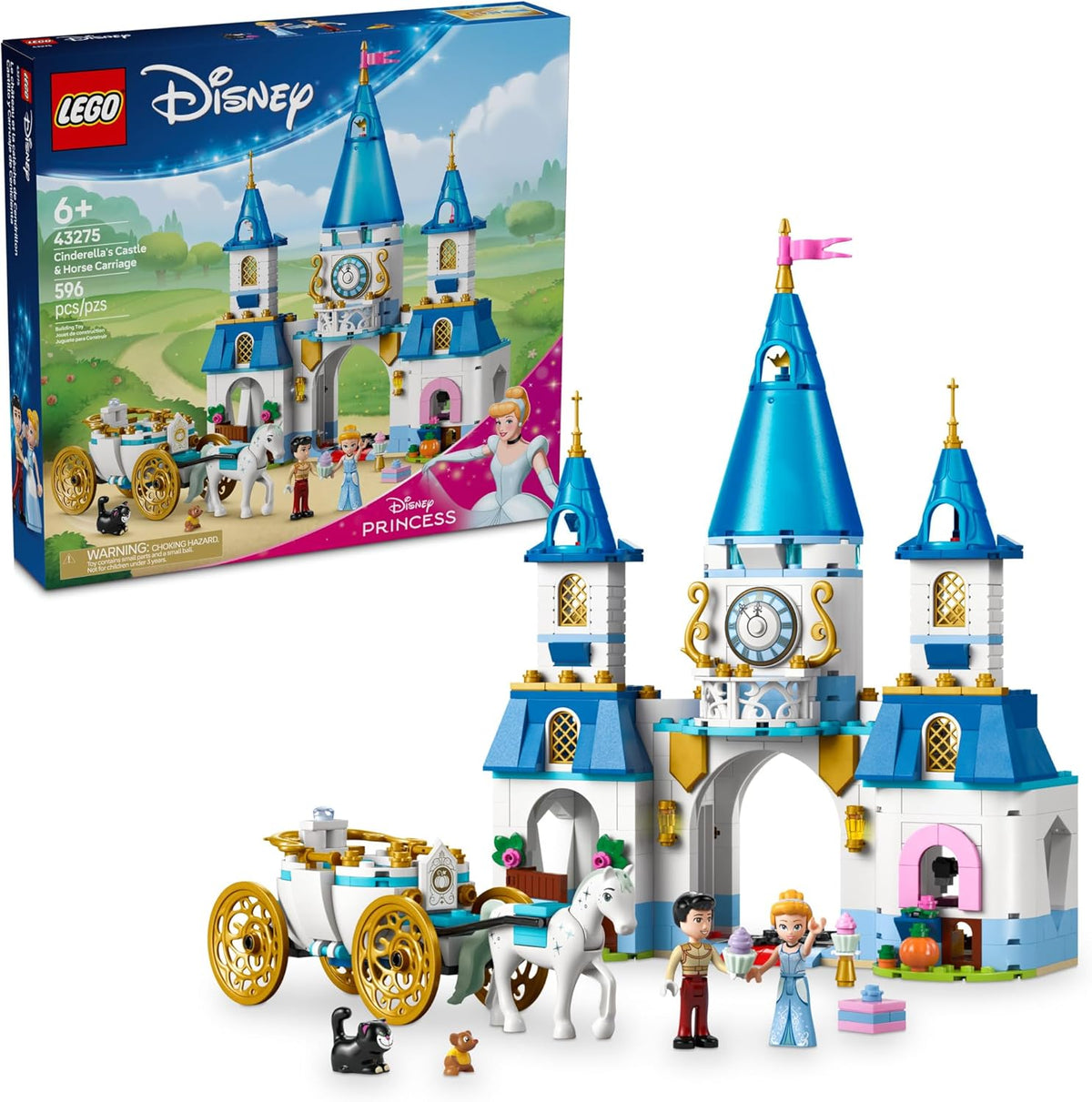 LEGO Disney Cinderella's Castle & Horse Carriage