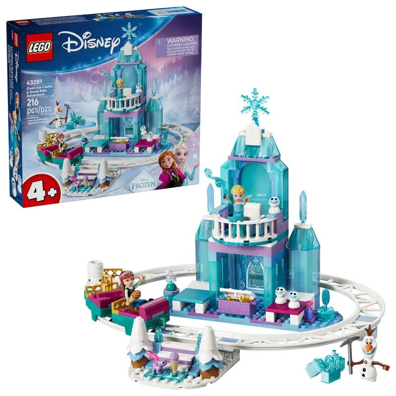 LEGO Disney Elsa's Ice Castle & Snow Ride Adventure