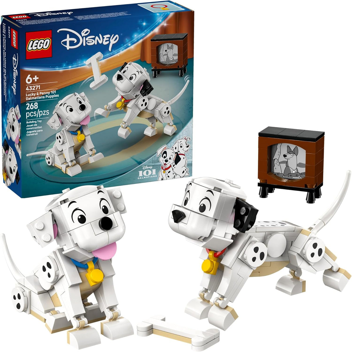 LEGO Disney Lucky & Penny 101 Dalmatians Puppies