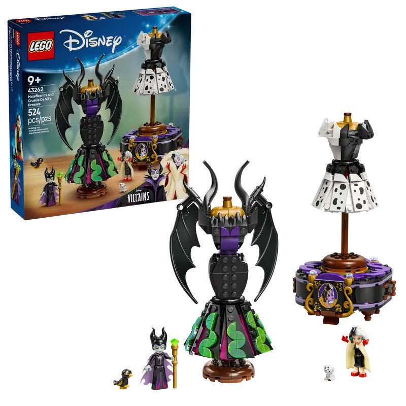 LEGO Disney Maleficent's and Cruella De Vil's Dresses