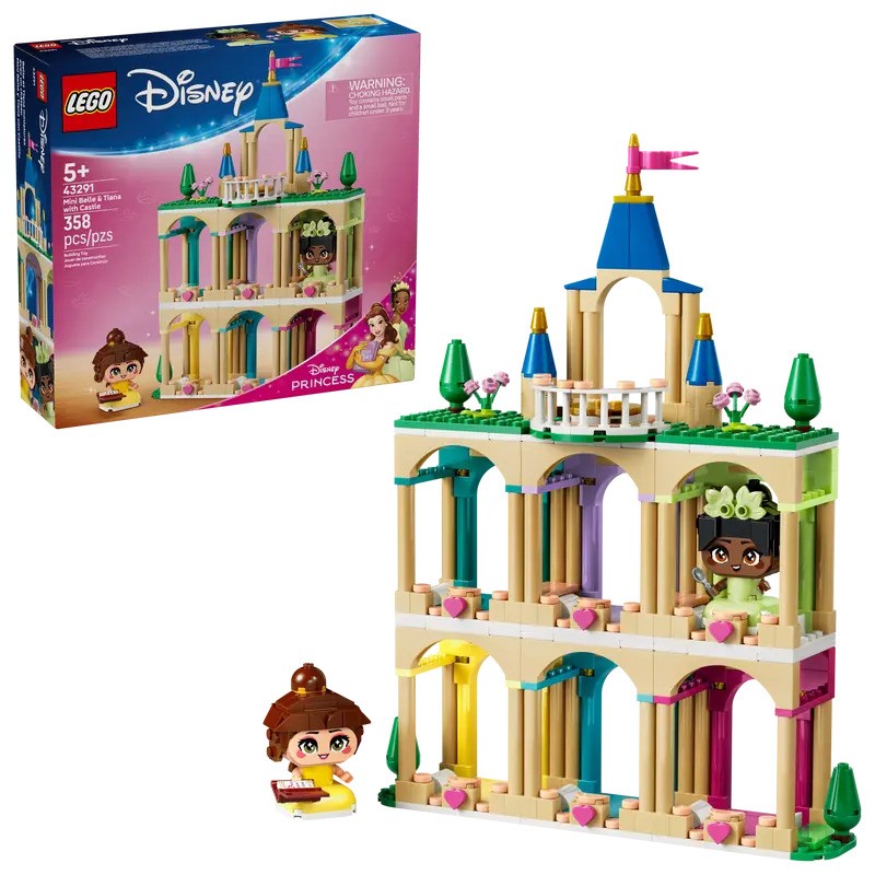 LEGO Disney Mini Belle & Tiana with Castle