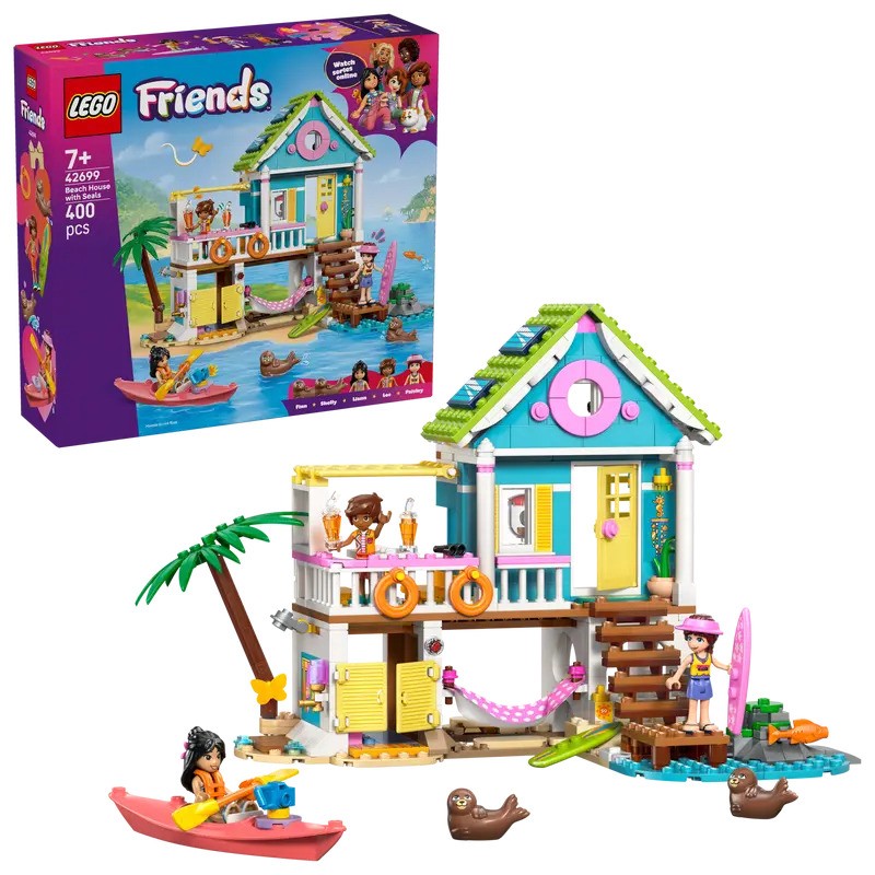 LEGO Friends Beach House with Seals