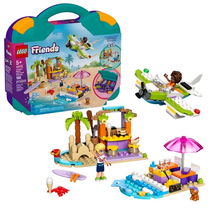 LEGO Friends Creative Beach and Travel Suitcase