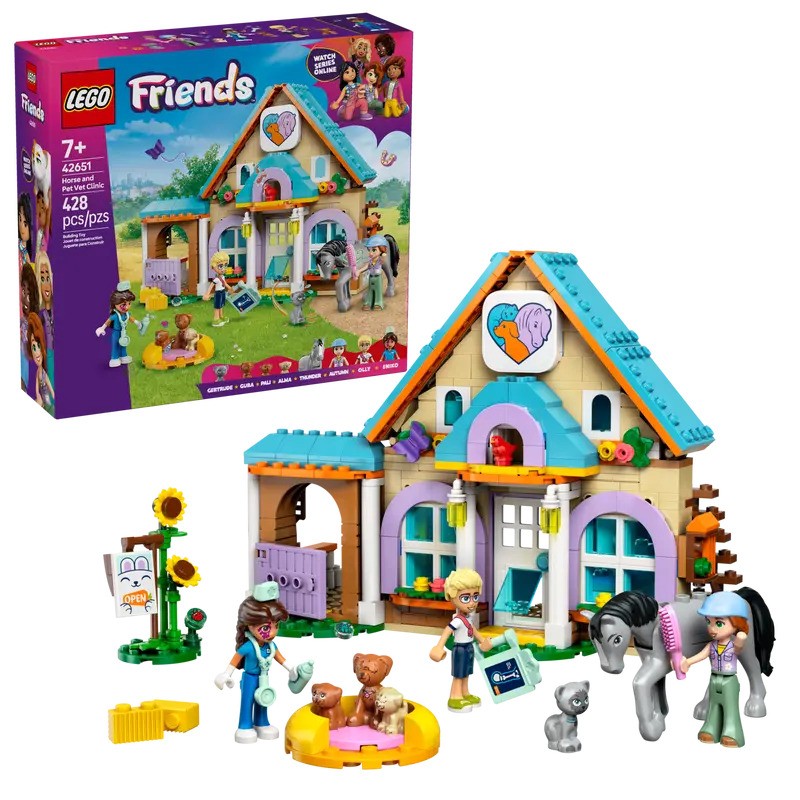 LEGO Friends Horse and Pet Vet Clinic