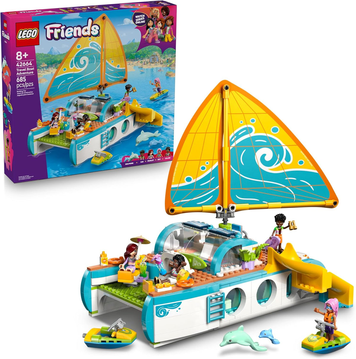 LEGO Friends Travel Boat Adventure
