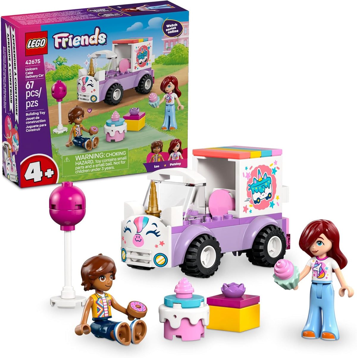 LEGO Friends Unicorn Cake Delivery Car