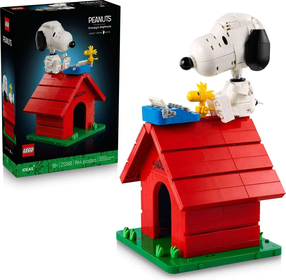 LEGO IDEAS Peanuts Snoopy’s Doghouse