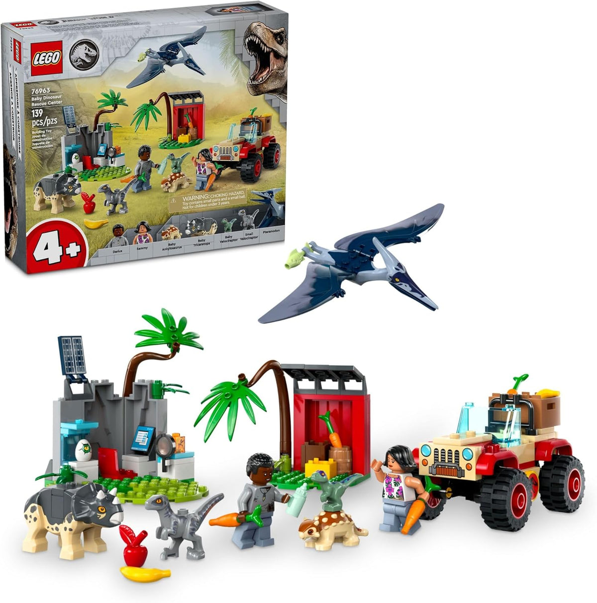 LEGO Jurassic World Baby Dinosaur Rescue Center