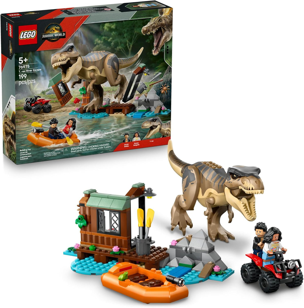 LEGO Jurassic World T. Rex River Escape