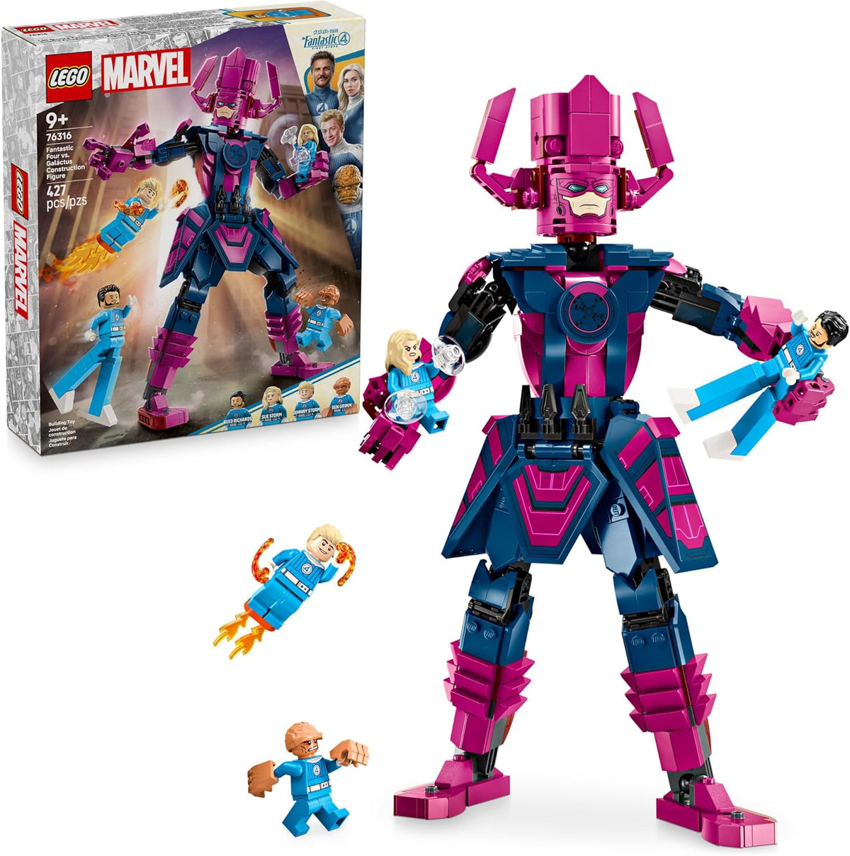 LEGO Marvel Fantastic Four vs. Galactus Construction Figure