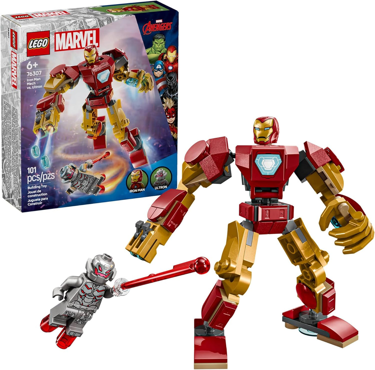 LEGO Marvel Iron Man Mech vs. Ultron