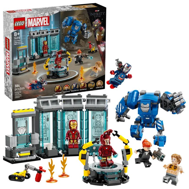 LEGO Marvel Iron Man's Laboratory: Hall of Armor