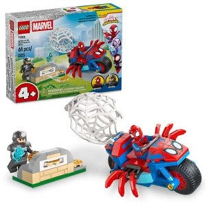 LEGO Marvel Spidey on his Motorcycle vs. Rhino