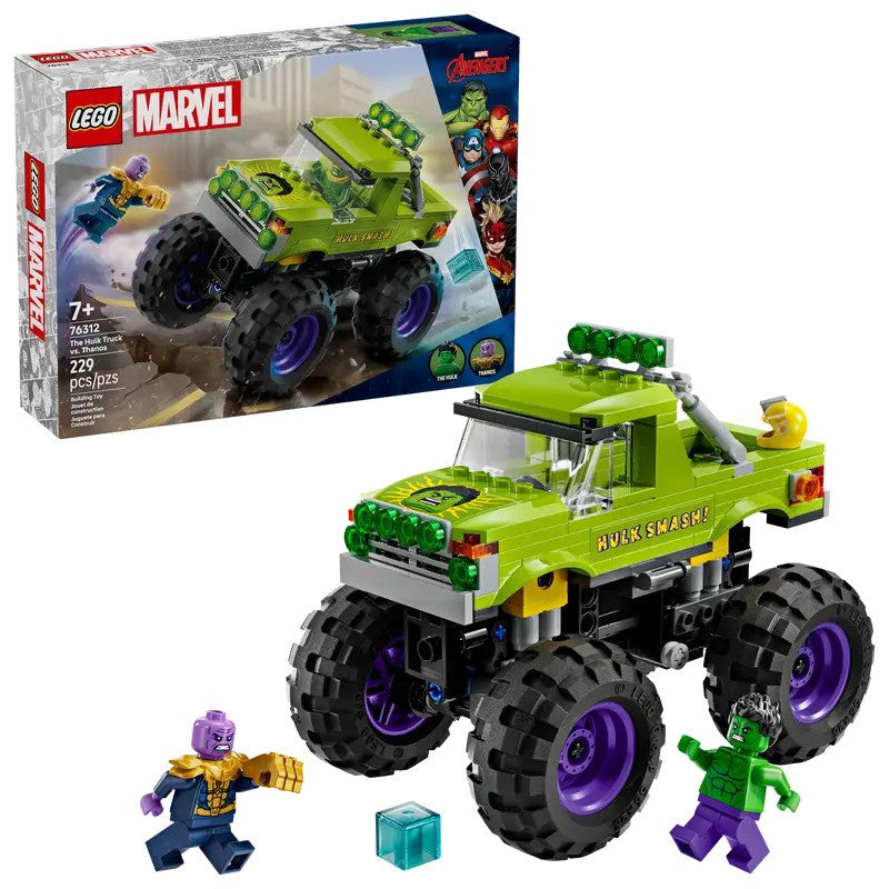 LEGO Marvel The Hulk Truck vs. Thanos