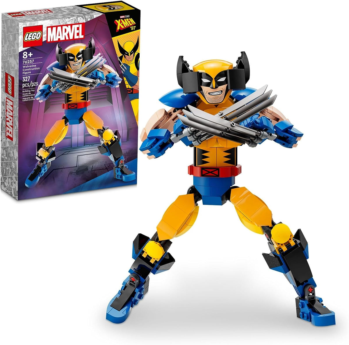 LEGO Marvel Wolverine Construction Figure