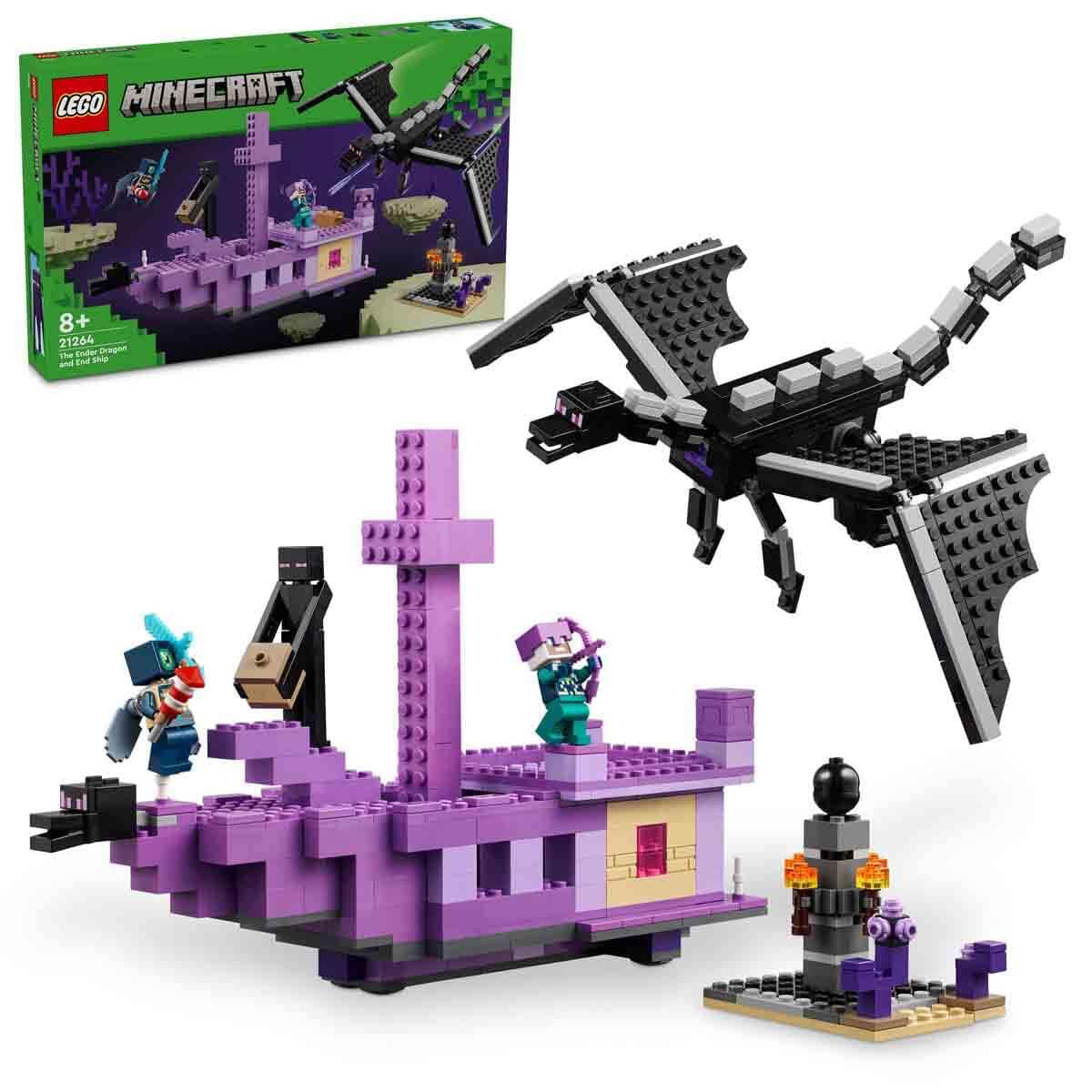 LEGO Minecraft Ender Dragon and End Ship