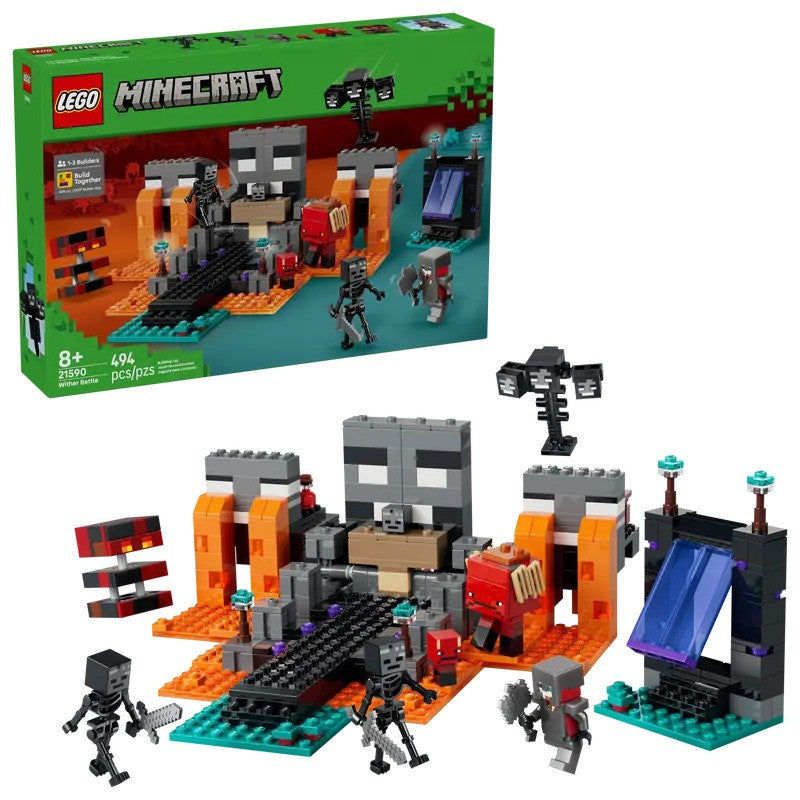 LEGO Minecraft Wither Battle