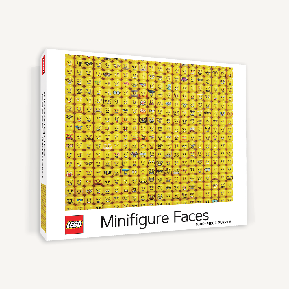 LEGO Minifigures Faces 1000pc Puzzle