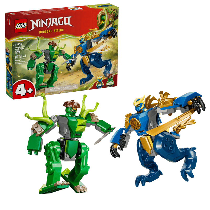 LEGO NINJAGO Jay’s Dragon Mech Fight