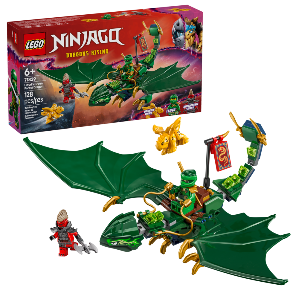 LEGO Ninjago Lloyd's Green Forest Dragon