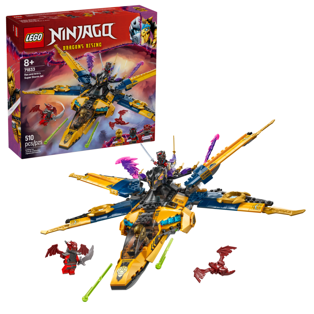 LEGO Ninjago Ras and Arin's Super Storm Jet