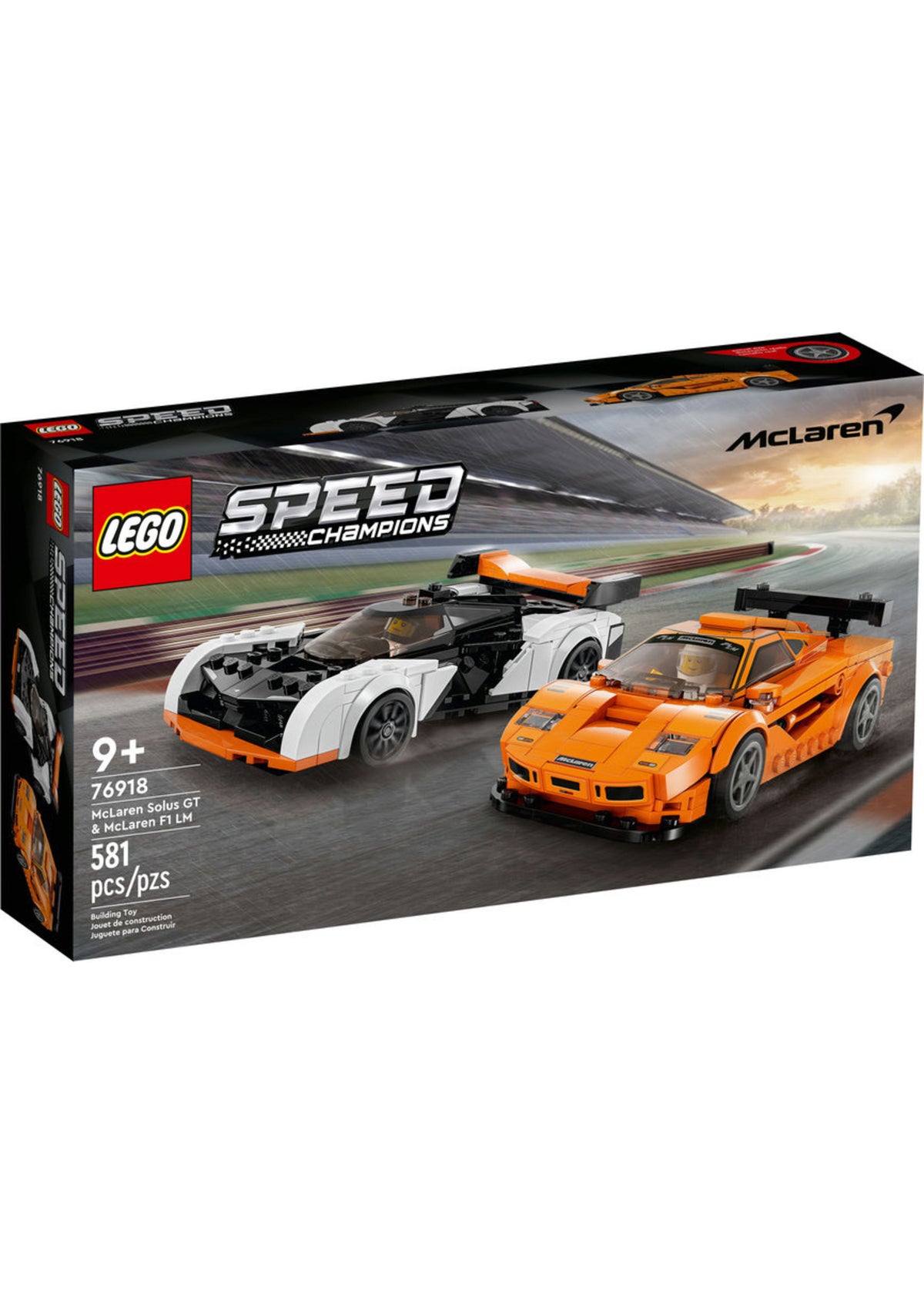 LEGO Speed Champions McLaren Solus GT & McLaren F1 LM