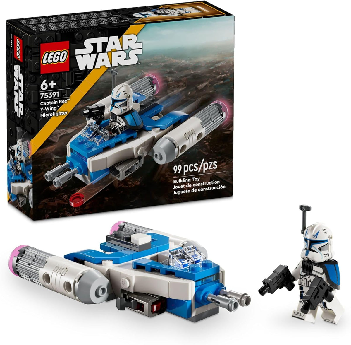 LEGO Star Wars Captain Rex Y-Wing Microfighter