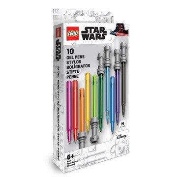 LEGO Star Wars Lightsaber Gel Pen Set - 10 Pack