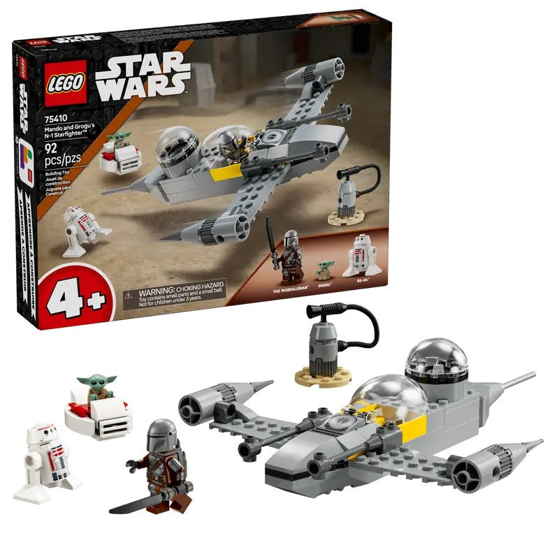 LEGO Star Wars Mando and Grogu's N-1 Starfighter