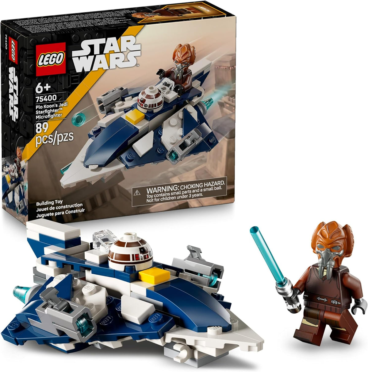 LEGO Star Wars Plo Koon's Jedi Starfighter™ Microfighter