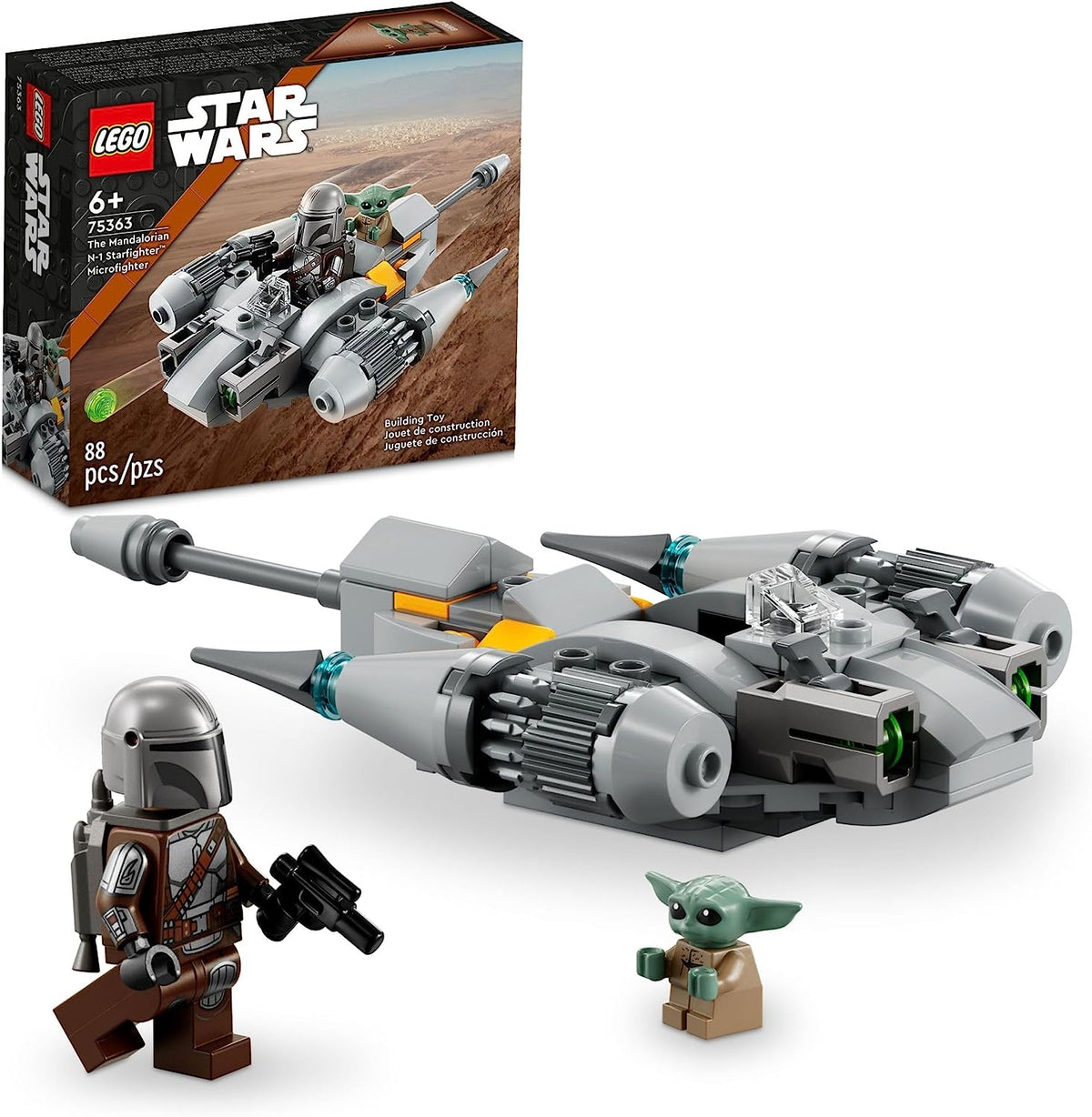 LEGO Star Wars The Mandalorian N-1 Starfighter Microfighter
