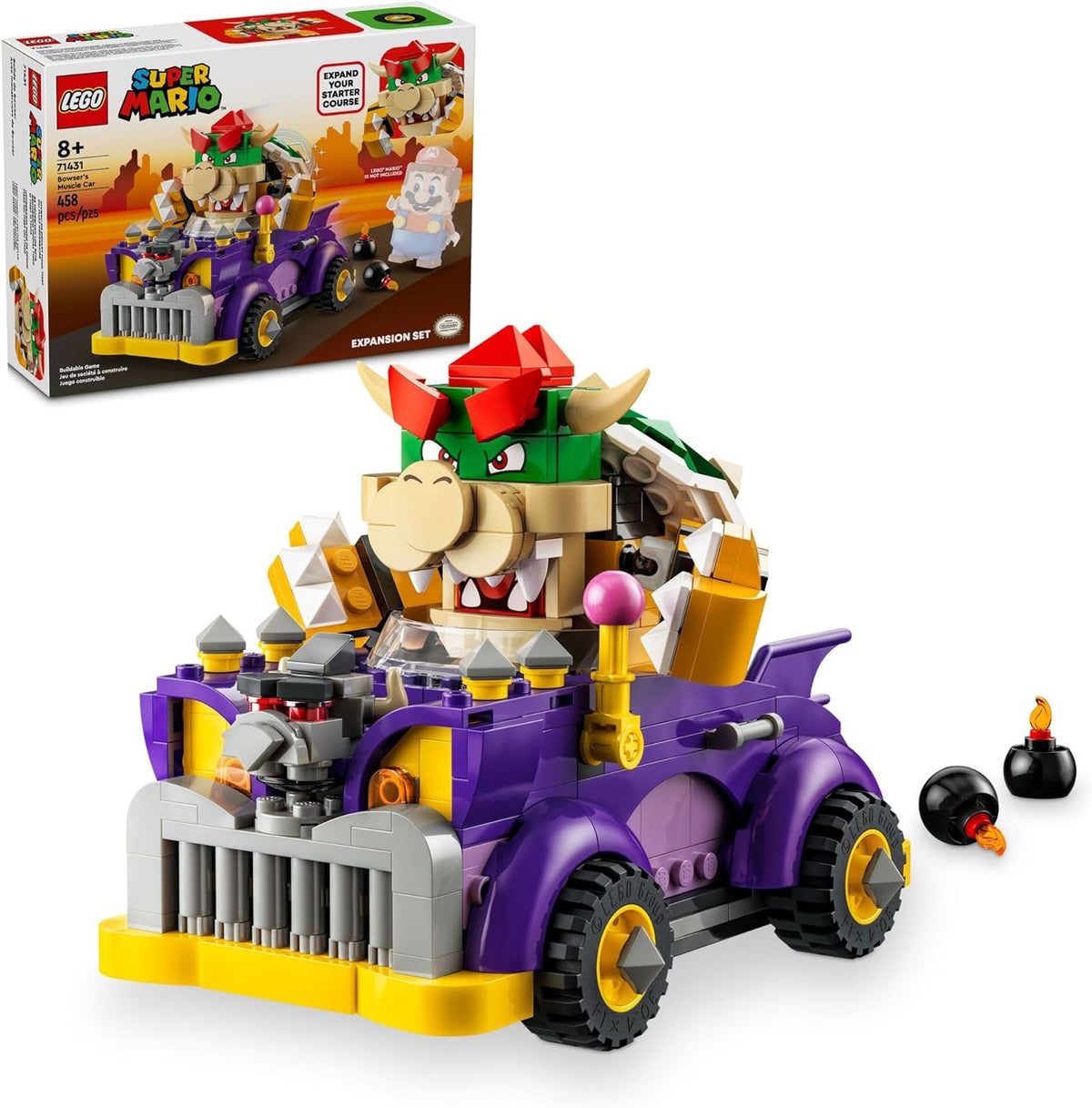 LEGO Super Mario Bowser's Muscle Car Expansion Set